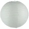 Image de Lanterne boule - Papier - Blanc - D 45 cm