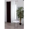 Image de Atmosphera Créateur d'intérieur - Rideau "Satin" 140x260cm Choco
