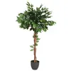 Image de Atmosphera Créateur d'intérieur - Plante Artificielle "Ficus" 120cm Vert
