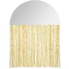 Image de Atmosphera for Kids - Miroir Mural à Franges "Demi Cercle" 34cm Or