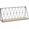 Image de Atmosphera Créateur d'intérieur - Etagère Murale Design "Wire" 48cm Noir