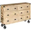 Image de Buffet 6 tiroirs Silas Atmosphera