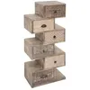 Image de Commode Ajay 6 tiroirs bois massif Atmosphera