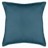 Image de Atmosphera - Coussin Lilou déhoussable effet velours en polyester 55x55 cm - Bleu - Lilou
