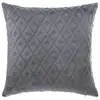 Image de Atmosphera, Coussin décoratif, Coussin gris foncé 40 x 40 cm (40 x 40 cm)