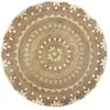 Image de Tapis en jute rond Shine Atmosphera