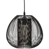 Image de Suspension filaire Noda noire D28 Atmosphera
