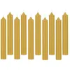 Image de Comptoir de la Bougie - Lot de 10 Bougies Bâton "Hugo" 16cm Moutarde