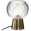 Image de Atmosphera Créateur d'intérieur - Lampe à Poser en Verre "Laye" 19cm Or