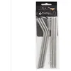 Image de 6 pailles avec goupillon acier inox - jja 160629