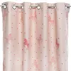Image de Atmosphera for Kids - Rideau Occultant "Licorne" 140x250cm Rose