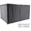 Image de Rideaux opaques pour tonnelle Belize 3,8x3m Hespéride