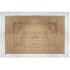 Image de Tapis jute naturel bord blanc 120x170 Atmosphera