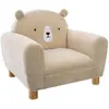 Image de Atmosphera, Chaises + table pour enfant, Fauteuil à oreilles d'ours, beige (Fauteuil pour enfants)