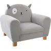 Image de Atmosphera, Chaises + table pour enfant, Fauteuil oreilles de chat, gris (Fauteuil pour enfants)
