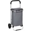 Image de Five Simply Smart - Chariot de marché isotherme 2 roues capacité 40L - Gris