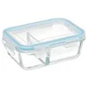 Image de FIVE Simply Smart - Boîte de Conservation Verre "Clipeat" 1,1L Bleu