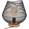 Image de Atmosphera, Lampe de table, Lampe de table noire e27 col. 'jena' 28x26cm (E27)