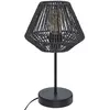 Image de Atmosphera - Lampe à poser effet corde Jily - Noir - Hauteur 34 cm. - Jily