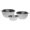 Image de FIVE Simply Smart - Lot de 3 Bols à Mixer Inox "Bowl" 26cm Argent