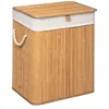 Image de Five Simply smart - Panier à linge design Bamboo - L. 40 x H. 50 cm - Marron - Bamboo