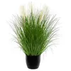 Image de Atmosphera Créateur d'intérieur - Plante Artificielle en Pot "Bouquet d'Herbes" 105cm Vert