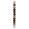 Image de Lot de 12 Boules de Noël Délices des Fêtes 6cm Multicolore