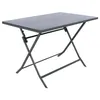 Image de Table rectangulaire pliante Greensboro 4p graphite Hespéride
