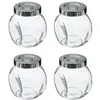 Image de FIVE Simply Smart - Lot de 4 Bocaux à Épices "Loupa" 200ml Transparent