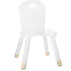 Image de Halmar, Chaises + table pour enfant, Krzes o dzieci ce, DZIECI CY MEBEL - couleur bia y, 50 x 28 x 28 cm (Chaise haute)