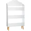 Image de Atmosphera, Étagère pour enfant, bibliothèque de nuages blancs, blanc (100 x 58 x 18 cm)
