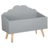 Image de Coffre de rangement nuage gris Atmosphéra