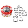 Image de boite à cookies décor avec 8 emportes pièces - jja 136157