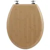 Image de Atmosphera - Abattant WC effet bambou Natura - MDF - Marron - Natura