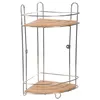 Image de Five Simply smart - Etagère de douche en bambou Venterra - L. 27 x H. 40 cm - Marron - Venterra