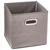Image de Boîte de rangement Mix coloris gris clair chiné