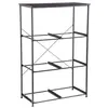 Image de Five Simply smart - Etagère en métal Mix n' modul - H. 104,5 - Noir - Mix n' modul