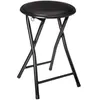 Image de FIVE Simply Smart - Tabouret Pliant "Basic" 44cm Noir