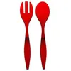 Image de FIVE Simply Smart - Couverts à Salade "Wave" 29cm Rouge