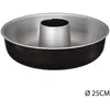 Image de Secret de Gourmet Moule à pâtisserie en aluminium Ø 25 cm Noir, Emporte-pièce, Noir