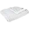 Image de Plaid fourrure bouclée - 180 x 230 cm - Gris
