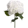 Image de tige fleur artificielle hortensia blanc 83cm - jja 130813