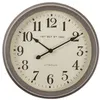 Image de Horloge gris brossé D35 Atmosphera