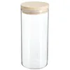 Image de FIVE Simply Smart - Bocal en Verre Pops 1,3L Transparent & Naturel