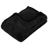 Image de Atmosphera Créateur d'intérieur - Plaid Polaire Microfibre 125x150cm Noir