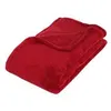 Image de Atmosphera Créateur d'intérieur - Plaid "Microfibre" 130x180cm Rouge