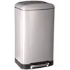 Image de 5Five Kosz na  mieci, metalowy, kolor taupe, 30 l, Simply Smart, Poubelle, Marron