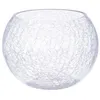Image de Atmosphera Créateur d'intérieur - Vase Boule en Verre "Craquelé" 20cm Transparent