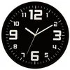 Image de Horloge ronde noir Silence Atmosphera