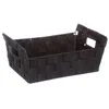 Image de FIVE Simply Smart - Panier de Rangement "Biseauté" 28cm Noir